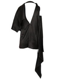 Bottega Veneta Women Silk Satin Top