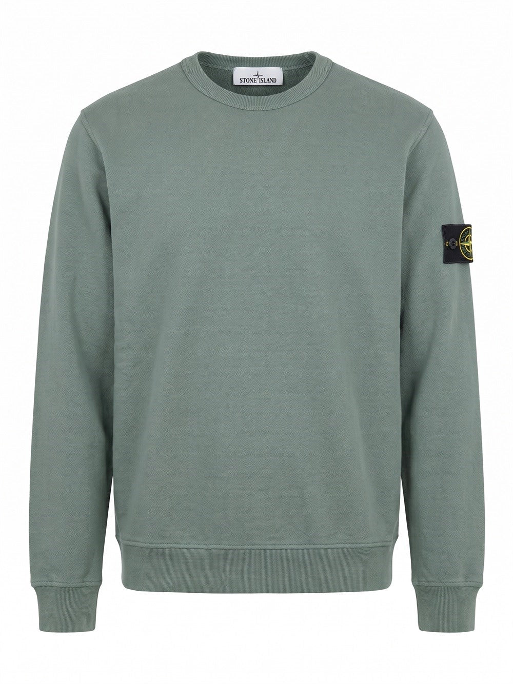 Stone Island Men Organic Cotton Fleece Sweatshirt