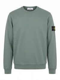Stone Island Men Organic Cotton Fleece Sweatshirt