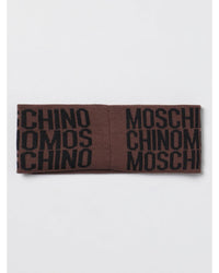 Moschino Couture Moschino Knit Headband Logo Women Brown Hair Accessories