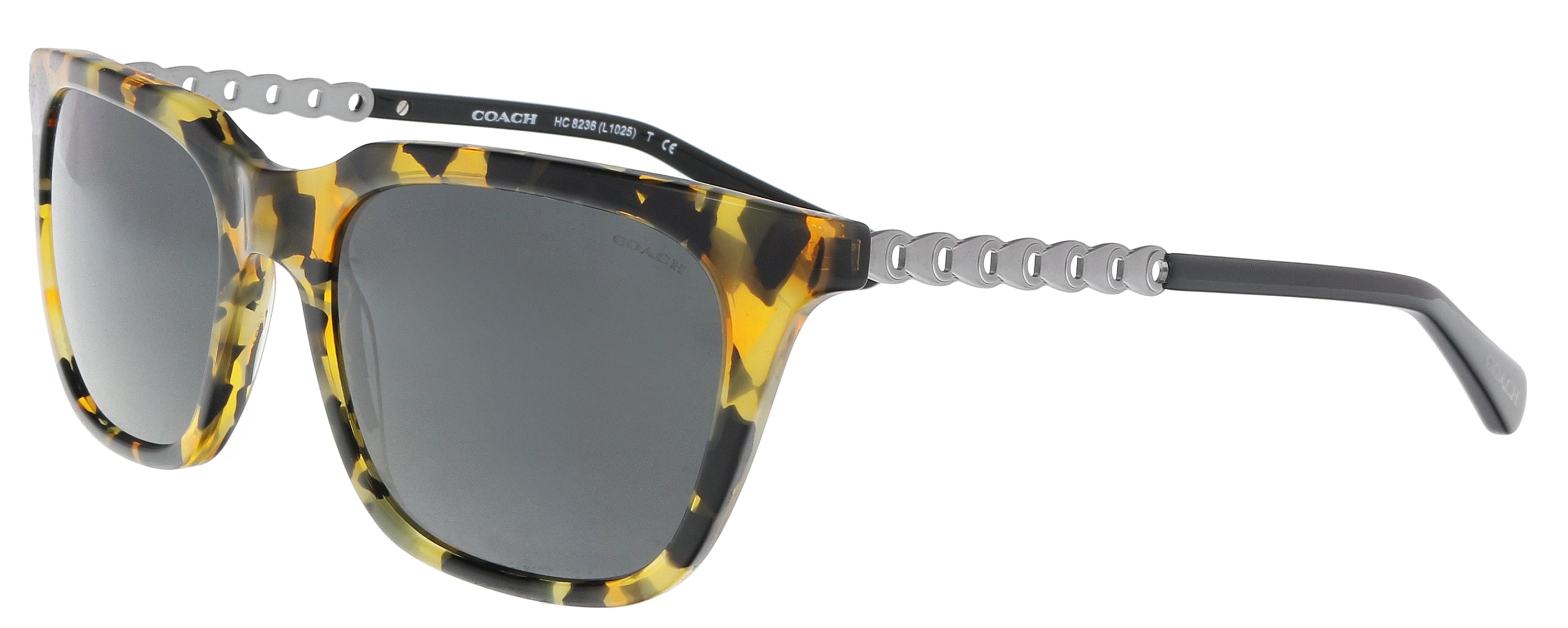 Coach Honey Mosia Rectangle HC8236 538887 Sunglasses