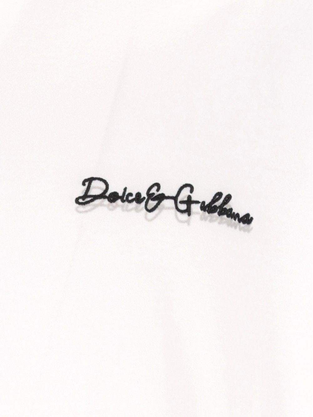 Dolce & Gabbana Men T-Shirt With Dolce & Gabbana Signature