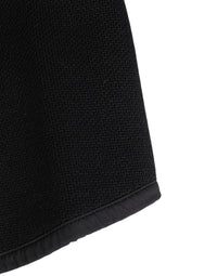 Dolce & Gabbana Black Lace Stole Knitted DG Logo Men One Size Men's Scarf