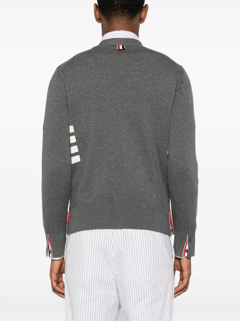 THOM BROWNE Thom Browne Men V-Neck Cardigan