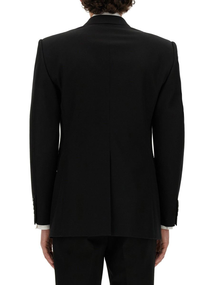 Alexander Mcqueen Men Double-Breasted Jacket