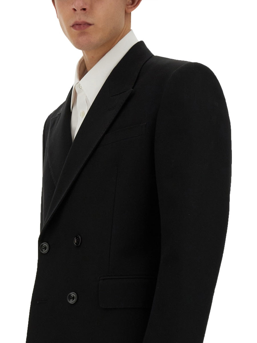 Alexander Mcqueen Men Double-Breasted Jacket