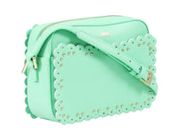 Roberto Cavalli Class GWLPEY 270 Leolace 002 Mint Small Shoulder Bag