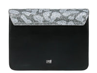 Roberto Cavalli Class GWLPCF B13 Milano Rmx 00 Black/ Silver Large Shoulder Bag