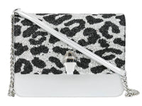 GWLPCF G25 Milano Rmx 00 Silver/ Black Large Shoulder Bag