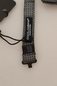 Dolce & Gabbana Dolce Gabbana Bow TieBlack and White