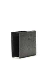 TOM FORD Tom Ford Men T Line Bifold Wallet In Grained Leather