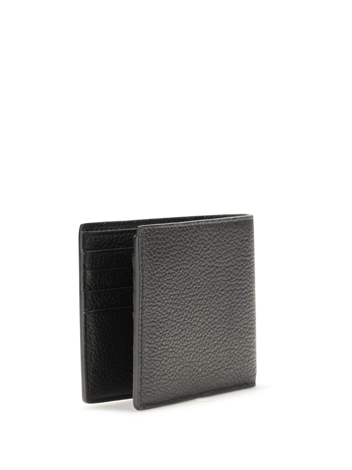 TOM FORD Tom Ford Men T Line Bifold Wallet In Grained Leather