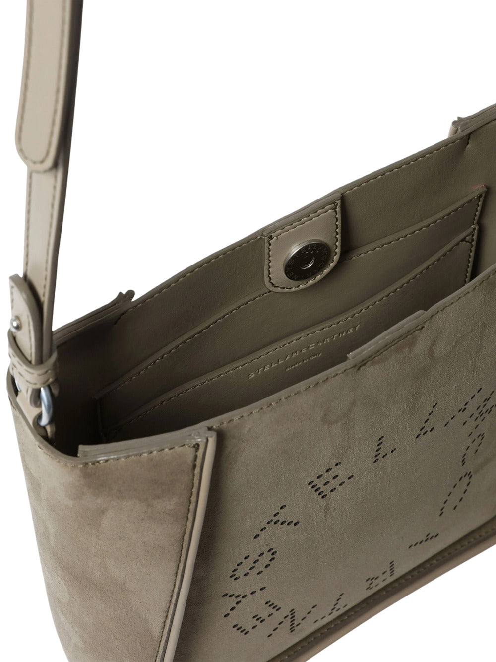 STELLA MCCARTNEY Stella Mccartney Women Alter Suede Shoulder Bag With Piping Details