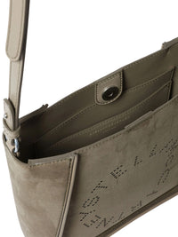 STELLA MCCARTNEY Stella Mccartney Women Alter Suede Shoulder Bag With Piping Details