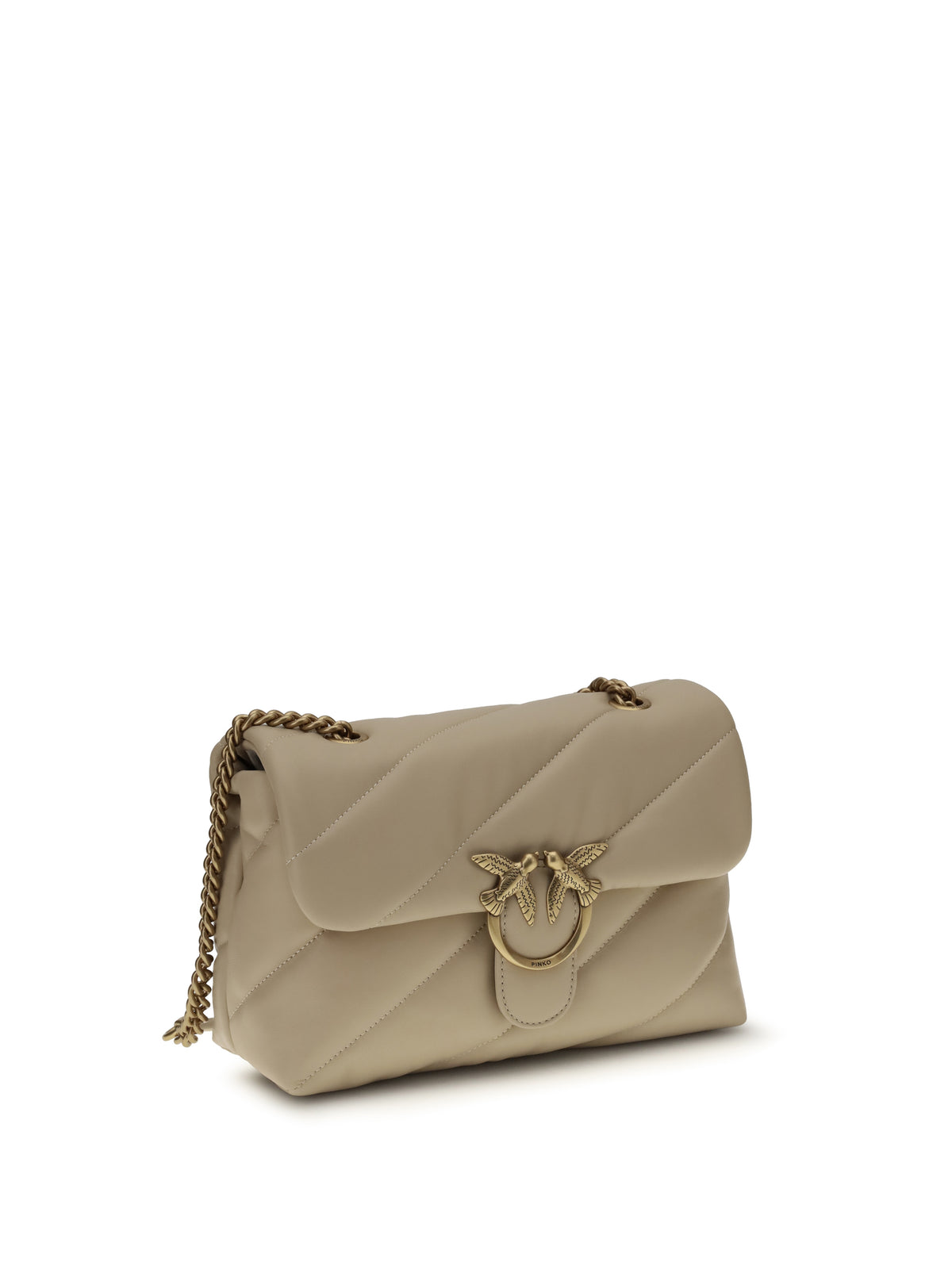 PINKO Pinko Women Love Classic Leather Shoulder Bag