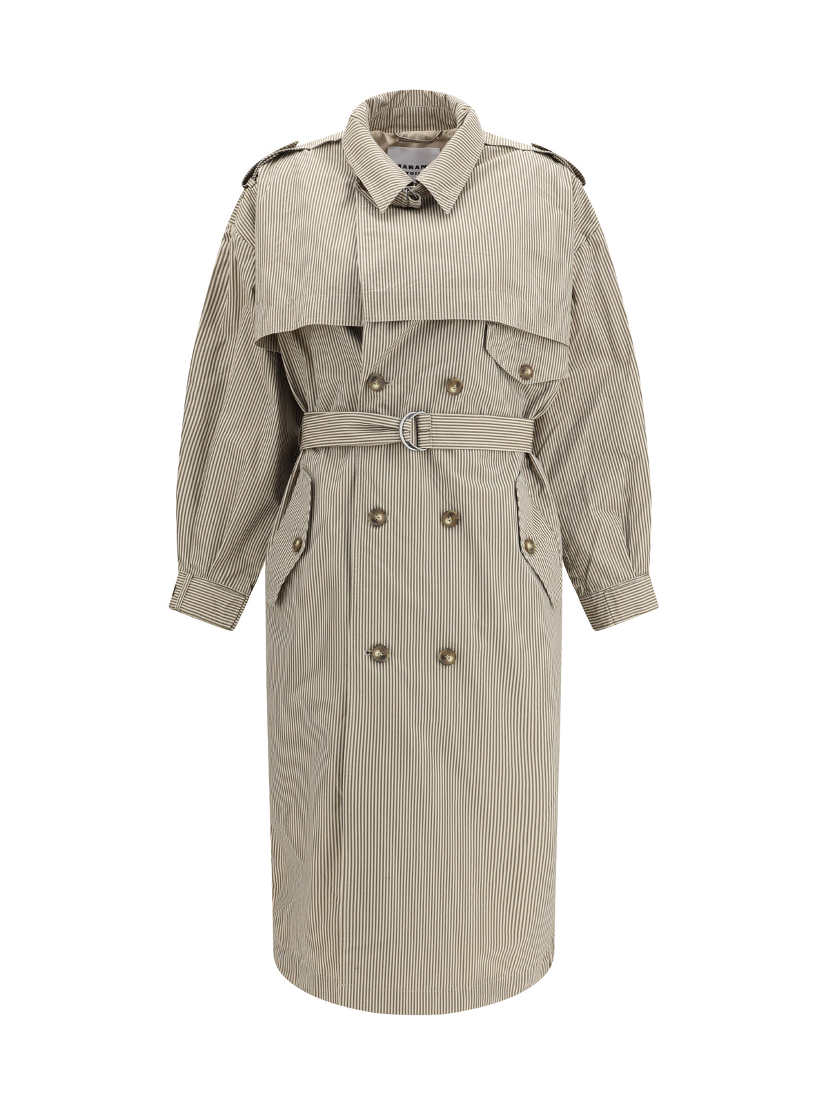 Marant Etoile Women Chilma Striped Coat
