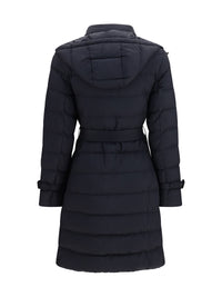 Burberry Women Audley Mid Length Nylon Down Jacket