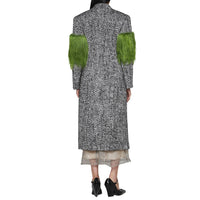 Prada Prada Herringbone Wool Coat Women