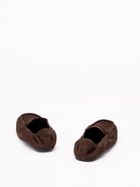 Miu miu Miu Miu Women Ruches Suede Loafers