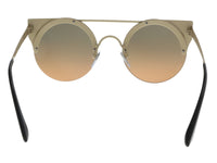 Bulgari Matte Pale Gold Cat eye BV6088 202218 Sunglasses