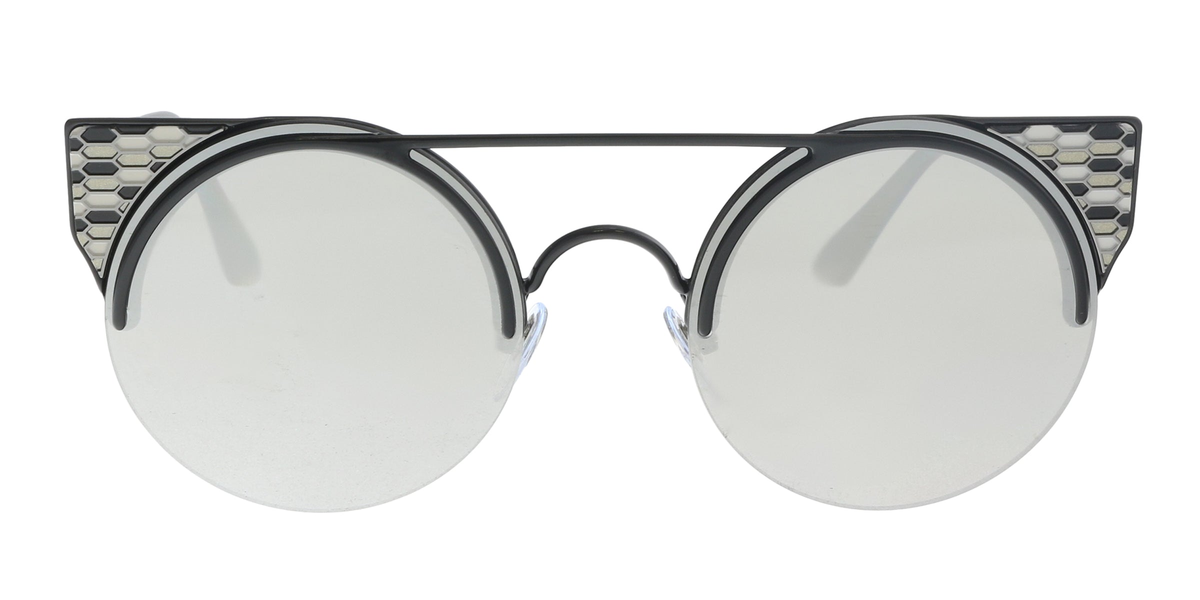 Bulgari black Cat eye BV6088 239/6G Sunglasses