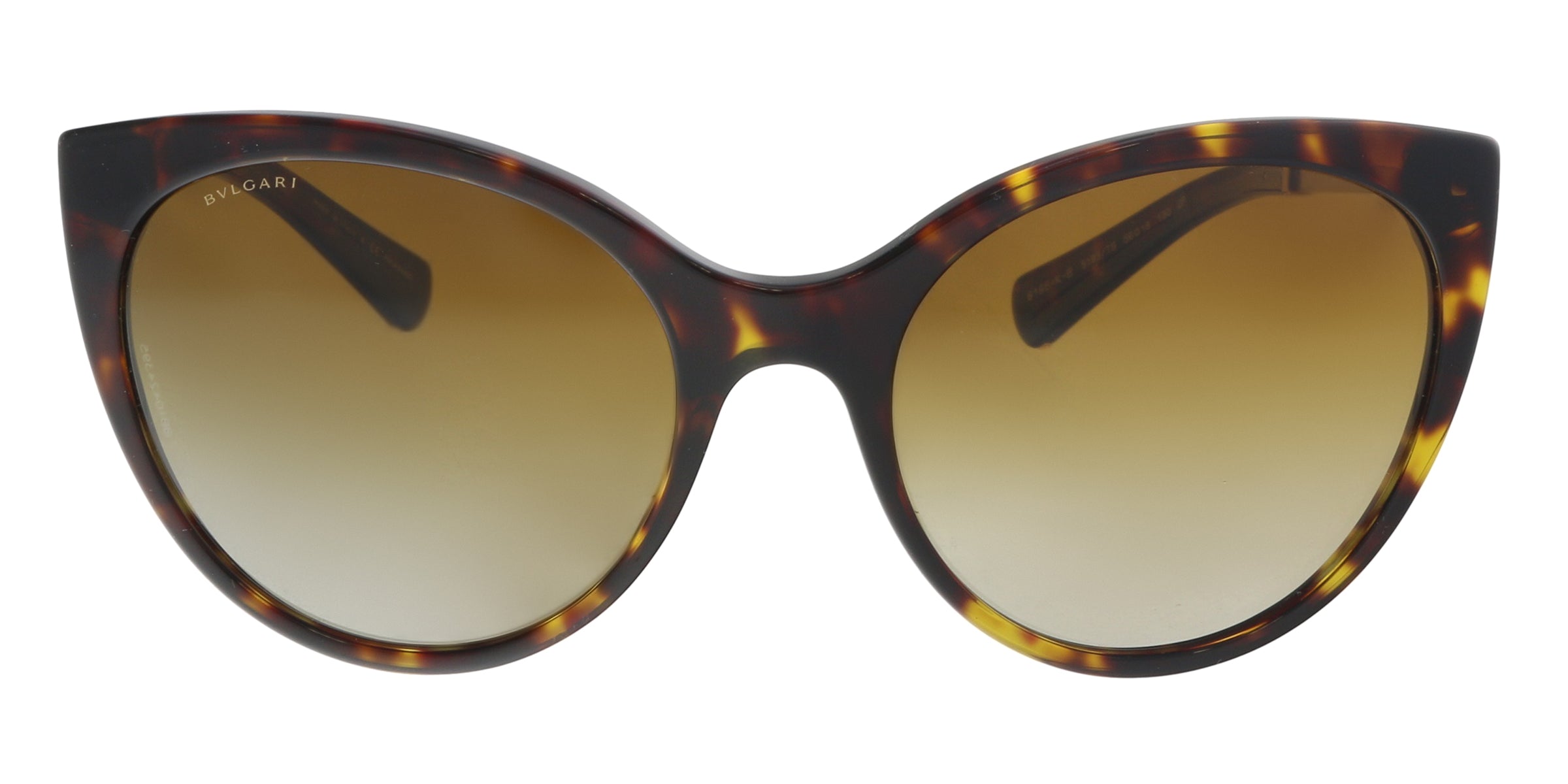 Bulgari Dark Havana Cat eye BV8195KB 5193T5 Sunglasses