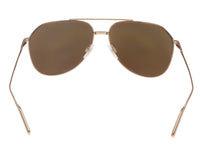 Dolce & Gabbana Gold Aviator 0DG2166 K03/5R Sunglasses