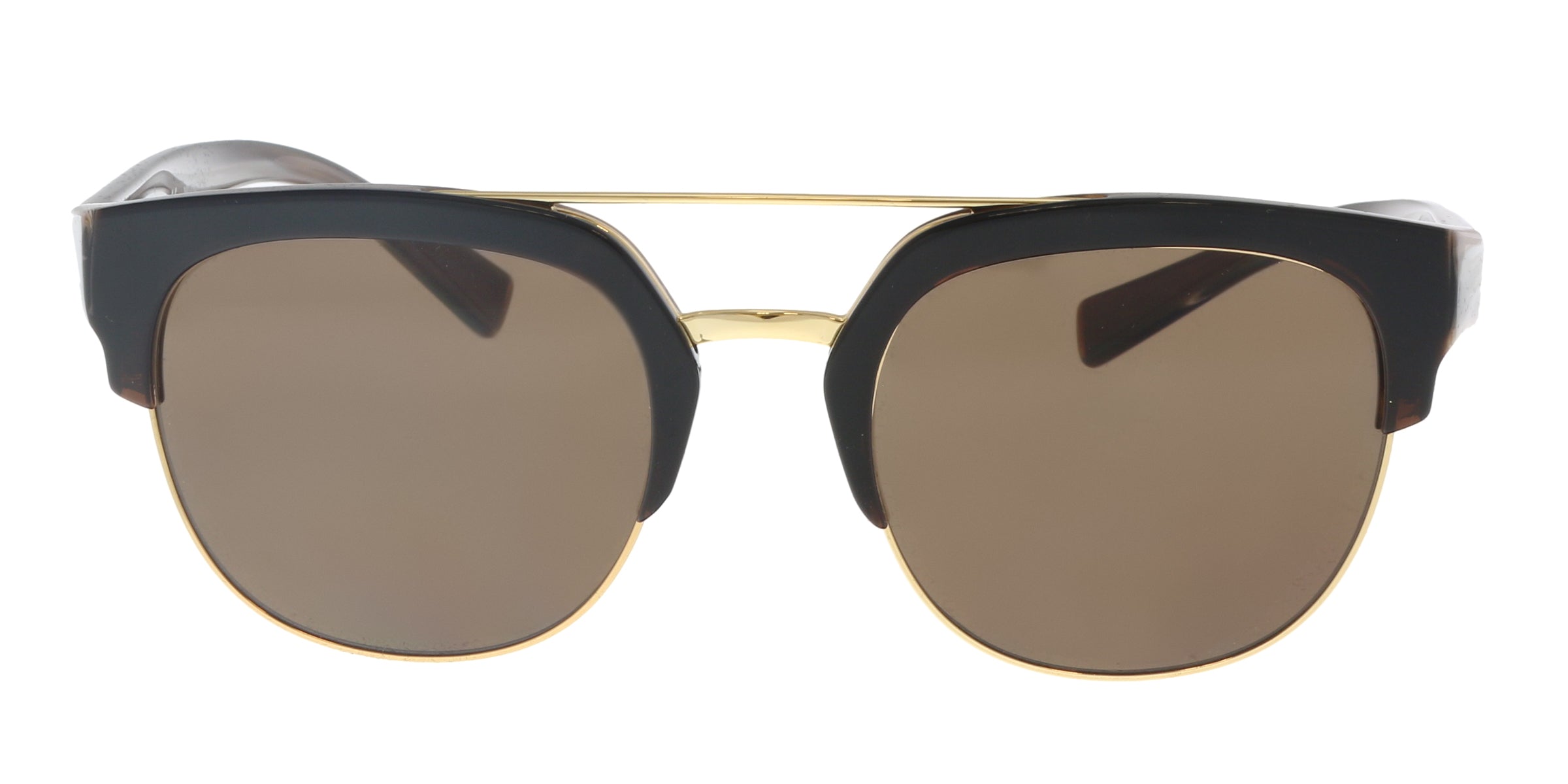 Dolce & Gabbana Black Gradient Square DG4317 31578G Sunglasses