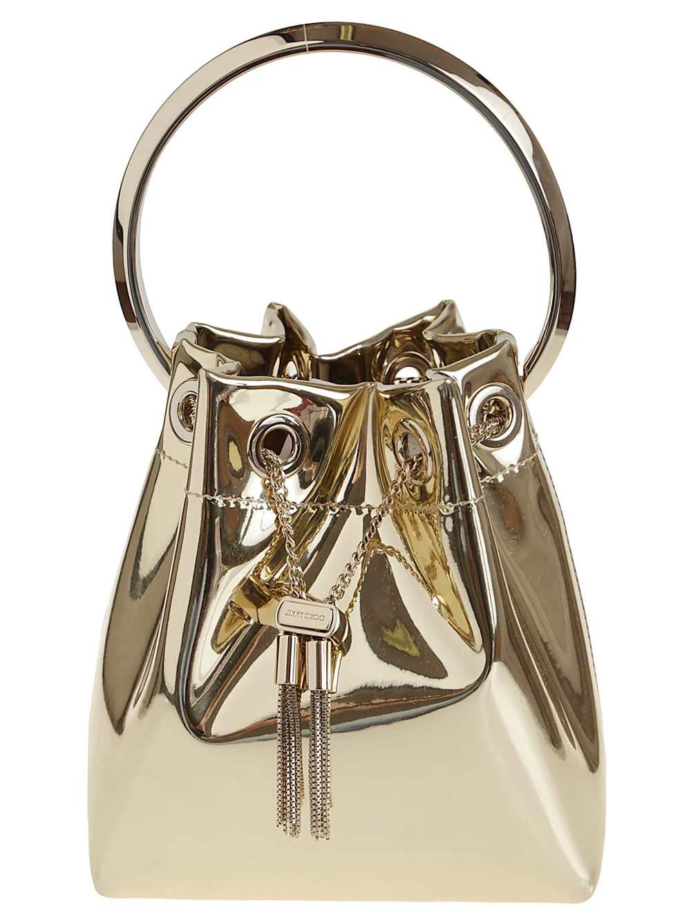 JIMMY CHOO Jimmy Choo Women Jimmy Choo Bon Bon Drawstring Bucket Bag