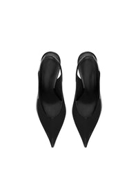 THE ATTICO The Attico Women Black "Viper" Slingback