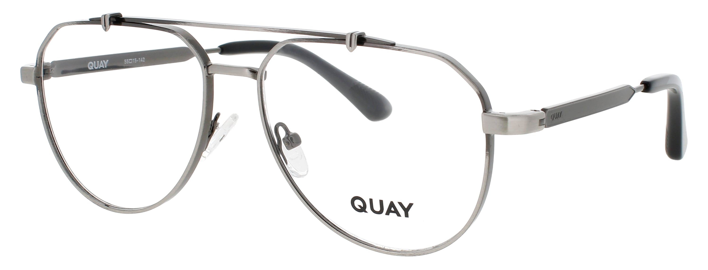 Quay Quay Optical Glasses Gunmetal