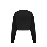 Balmain Balmain Cropped Logo Sweatshirt Women
