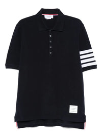 Thom Browne Men Short-Sleeved Polo Shirt