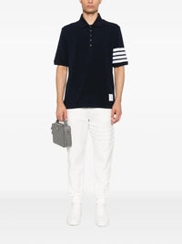 Thom Browne Men Short-Sleeved Polo Shirt