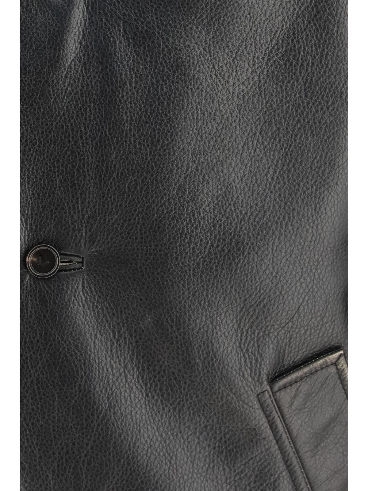 Bottega Veneta Men Padded Leather Jacket