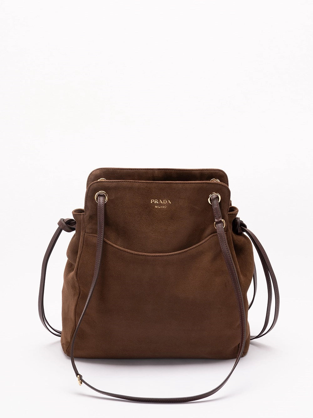 Prada Women Leather Shoulder Bag