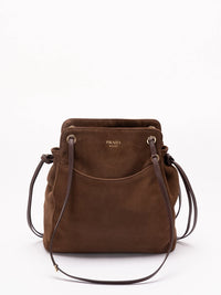 Prada Women Leather Shoulder Bag