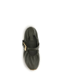 BALMAIN Balmain Women Buckle Strap Ballerinas
