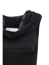 MARINE SERRE Marine Serre Women Off Shoulder Draped Top