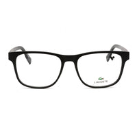 Lacoste Eyeglasses Rectangle Full Rim, Matte Black Frame and Clear Demo Lenses Lens L2898N002