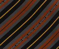 Roberto Cavalli ESZ047 03503 Brown Regimental Stripe Tie
