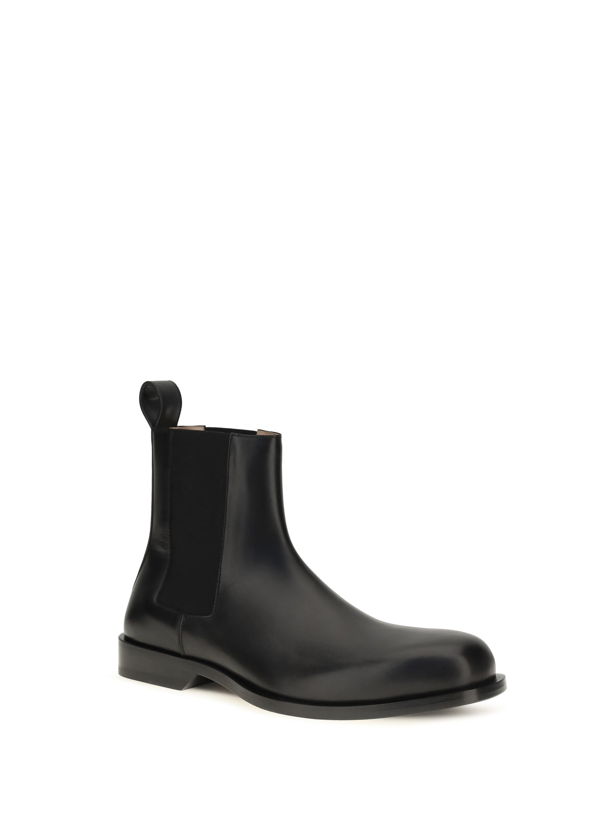 Loewe Men Bobine Chelsea Ankle Boots In Polished Calfskin