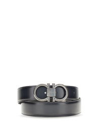 FERRAGAMO Ferragamo Men Reversible And Adjustable Gancini Belt