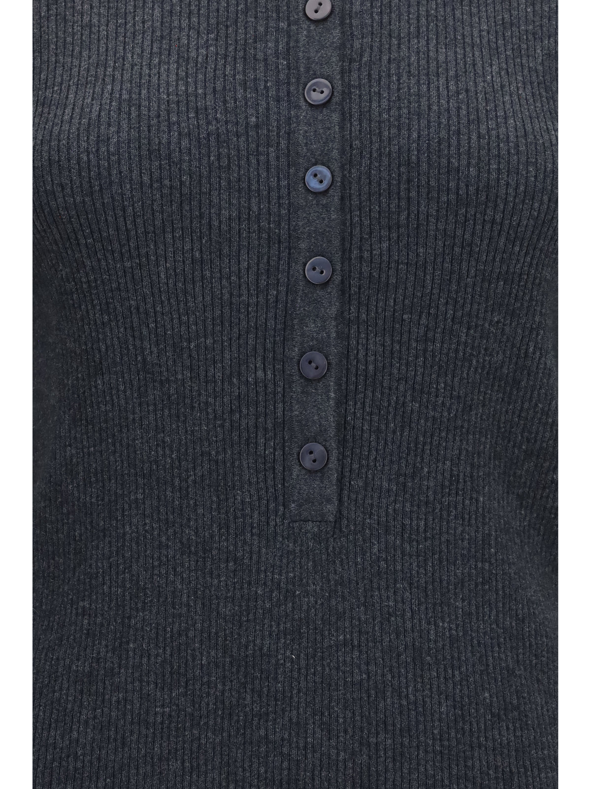 Lisa Yang Women Airi Henley Sweater In Cotton And Cashmere