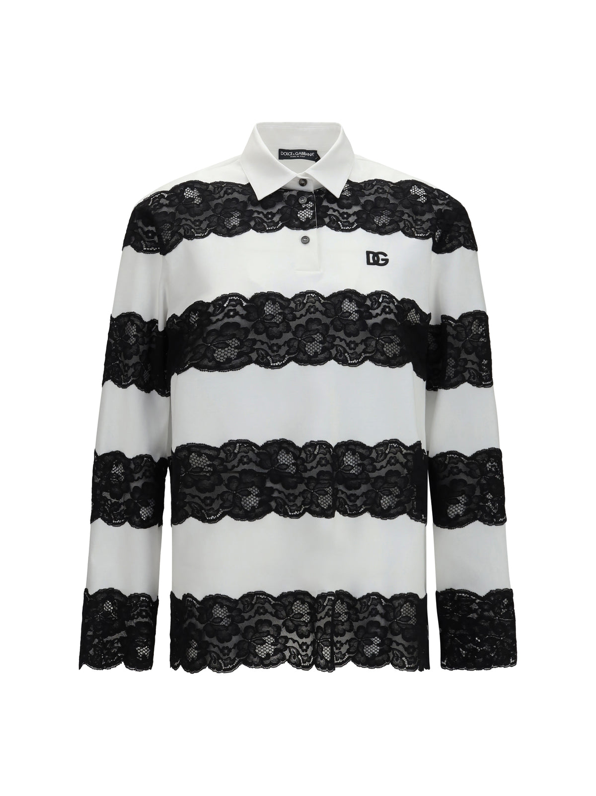 Dolce & Gabbana Women Long-Sleeve Polo