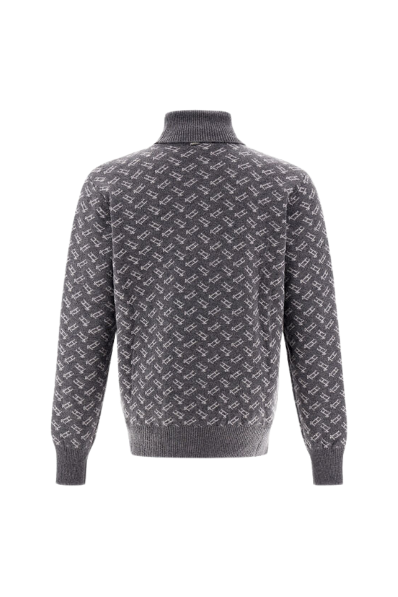 Herno Herno Dolcevita H Jacquard Dark Grey