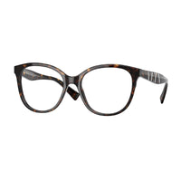Valentino Eyeglasses Square Full Rim, Dark Havana Frame and Clear Demo Lens Lens VA30145196
