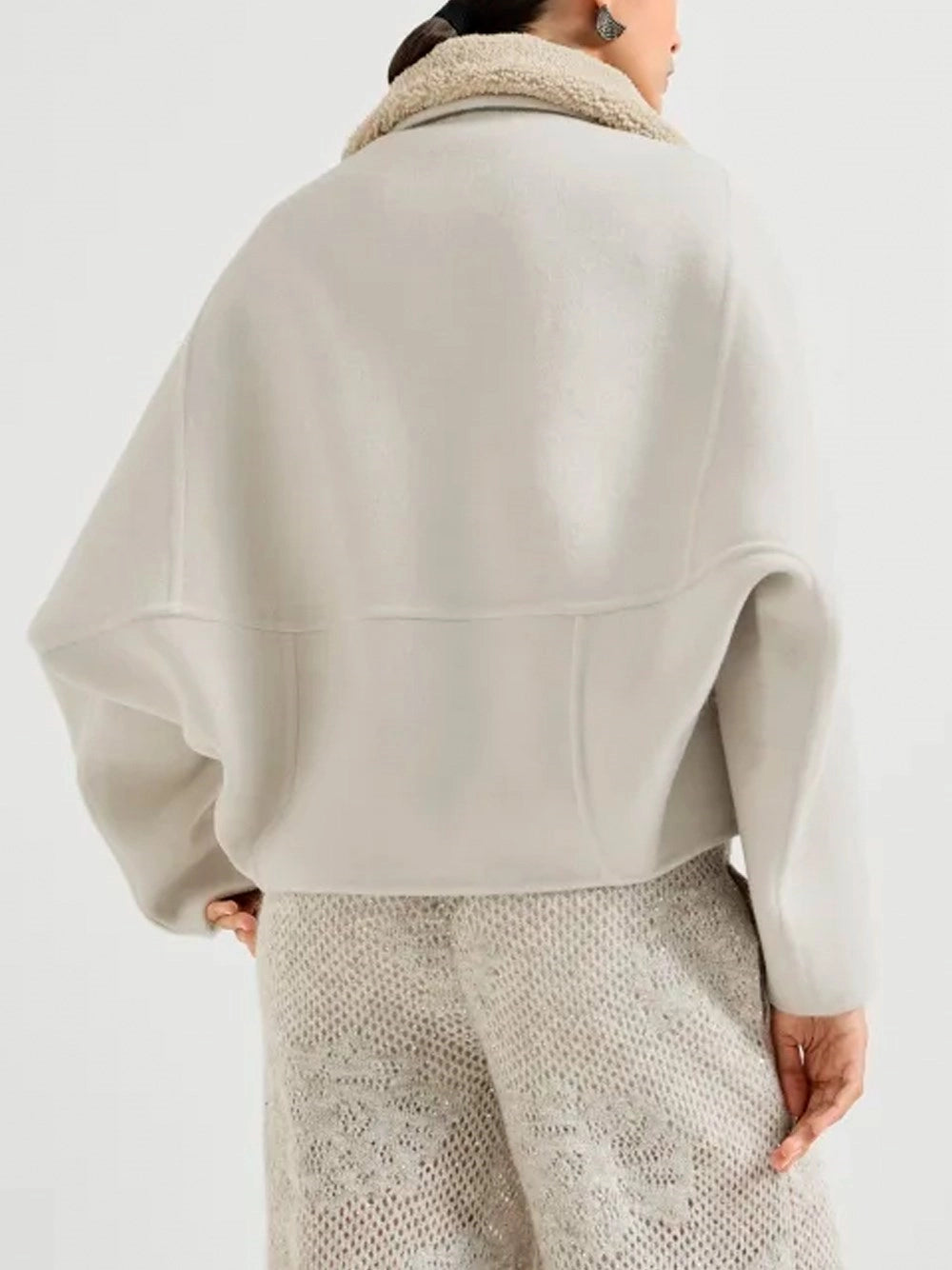 Brunello Cucinelli Women Handcrafted Outerwear Jacket