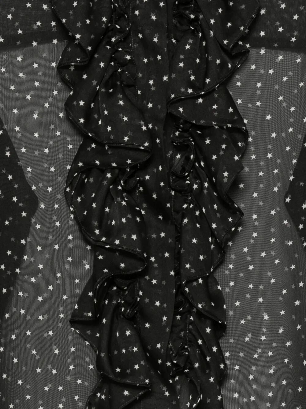 P.a.r.o.s.h. P.A.R.O.S.H. Women Shirt With Stars And Ruffles