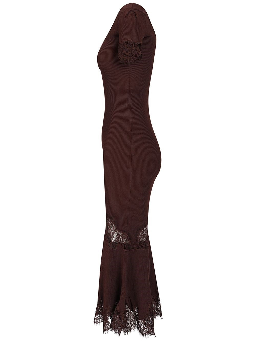 Self-portrait Self-Portrait Women Ribbed Midi Dress